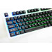 Ігрова клавіатура USB дротова RGB підсвітка UKC 8930 104 клавіші геймерська для ПК ноутбука Windows ENG RUS gaming keyboard Opt