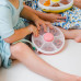 Ланчбокс Kids Large Snack Spinner з 5 відділеннями дитячий контейнер для їжі обертовий ланч бокс для школи в дорогу на кухню Opt