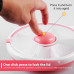 Ланчбокс Kids Large Snack Spinner з 5 відділеннями дитячий контейнер для їжі обертовий ланч бокс для школи в дорогу на кухню Opt