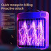 Антимоскітна лампа від комарів електрична пастка для комах 360° USB Mosquito Killing Lamp BG-010 настінний знищувач комах